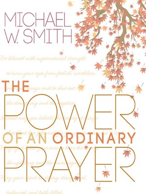 cover image of The Power of an Ordinary Prayer